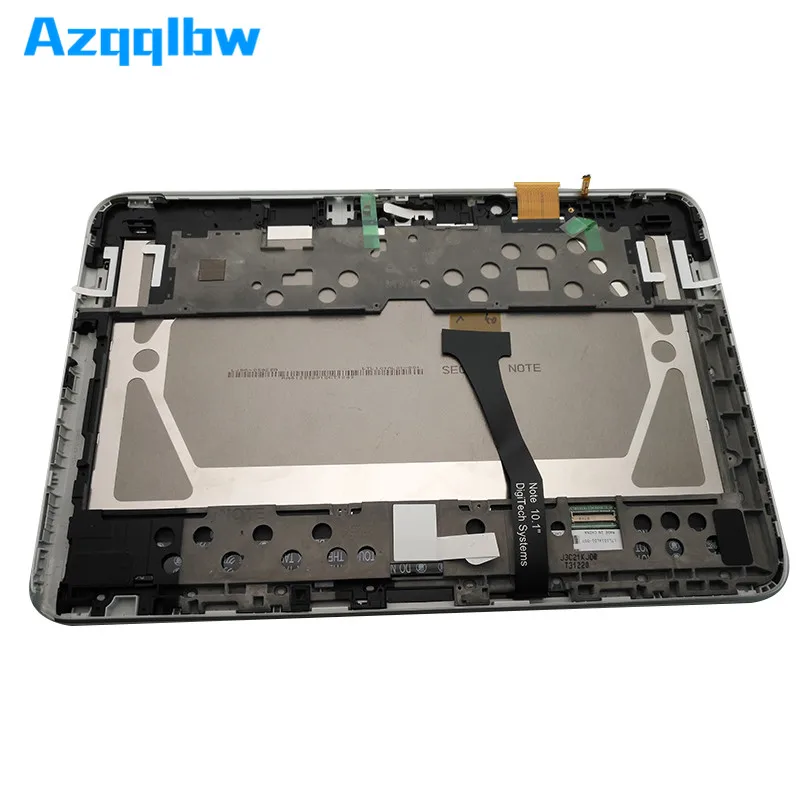 Azqqlbw 10 1 дюймов для ЖК-дисплея + сенсорный дигитайзер экран стекло Samsung Galaxy Tab N8000 N8010