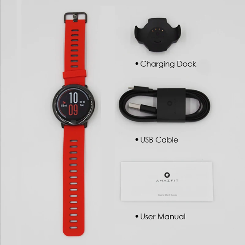 Бесплатная доставка! Xiaomi huami AMAZFIT Pace Спорт Смарт часы Smartwatch Bluetooth Wi Fi 1 2 ГГц 512 МБ/4 ГБ