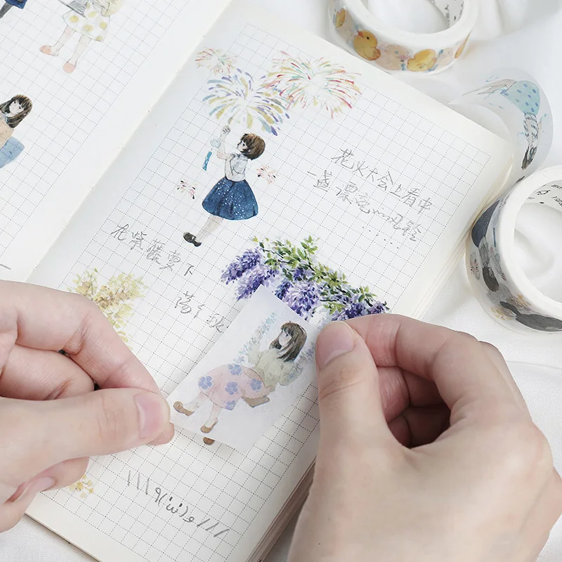 Теплая Домашняя маскирующая лента для девочек васи Сделай Сам декоративная