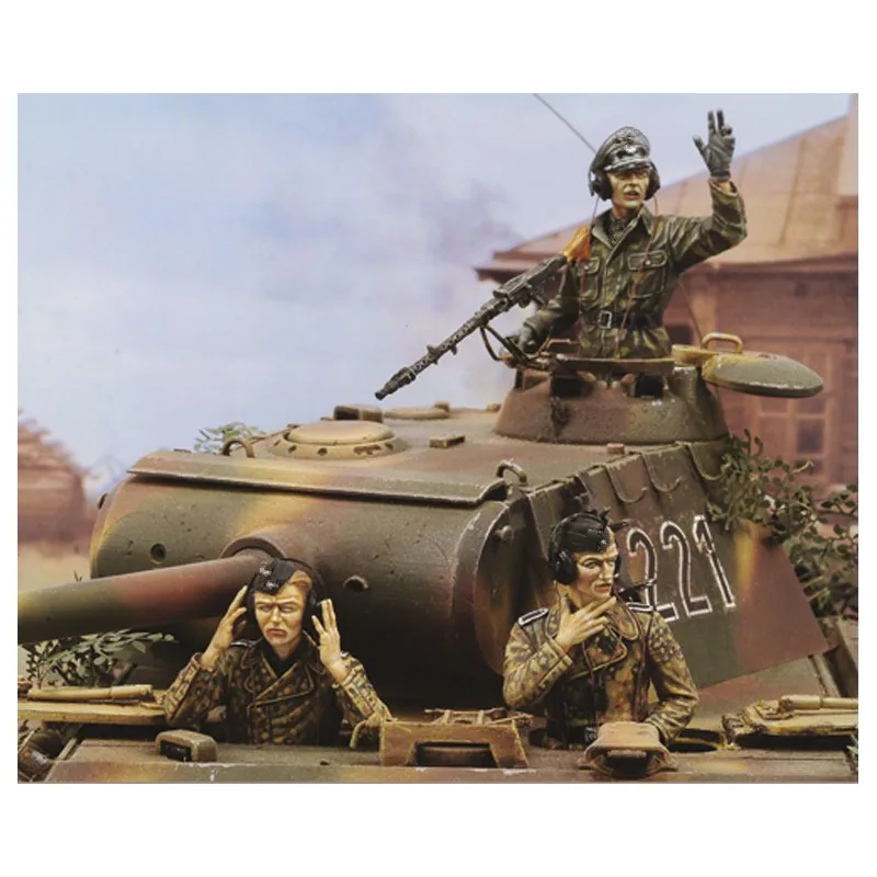 1/35 каучуковая фигурка модель комплект Unassambled Неокрашенная 00287|Наборы для сборки