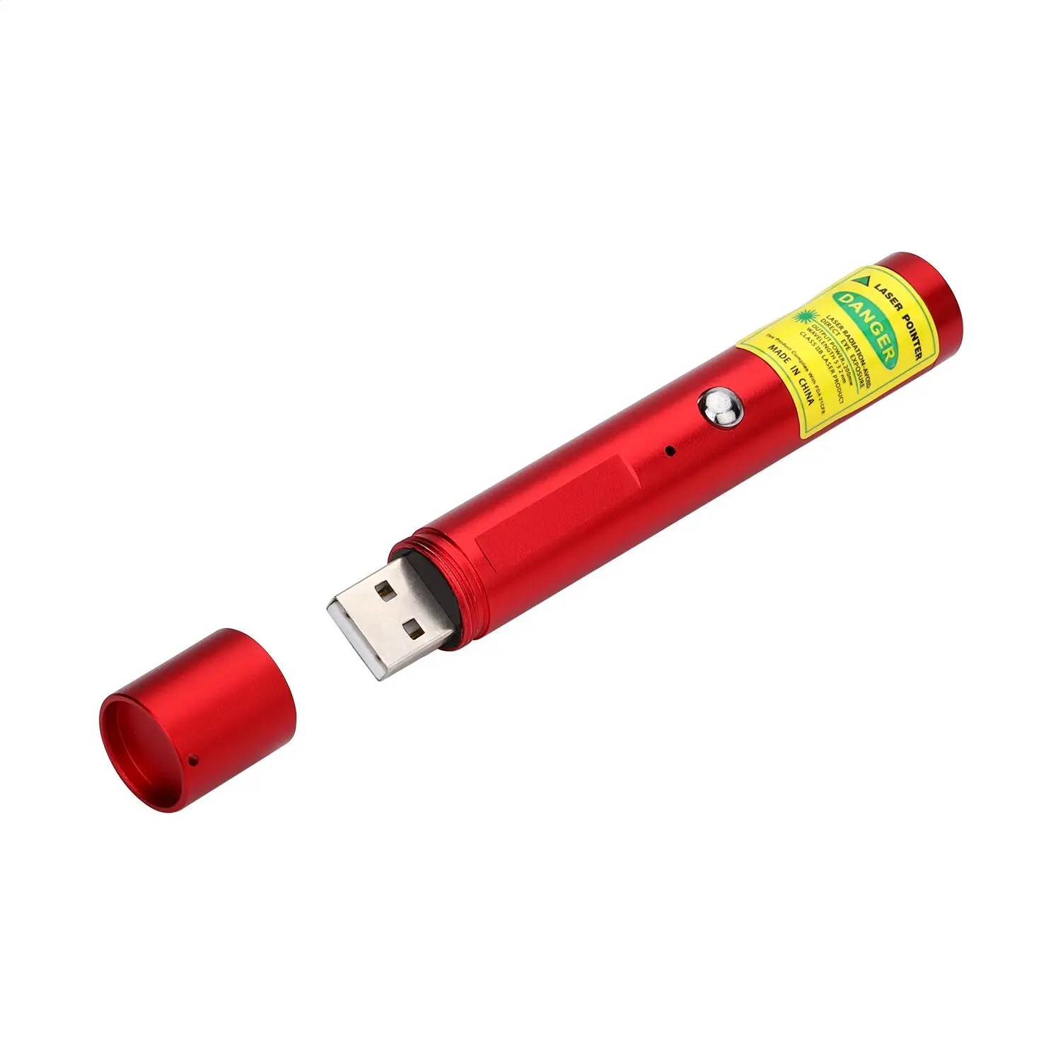 JSHFEI лазерная указка красная USB индикатор зарядки ручка песочный стол руководство