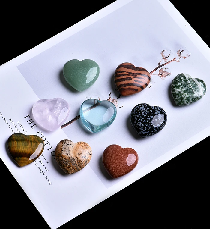 1 предмет естественный розовый кварц сердце Форма Love Мини-кристалл Чакра Исцеление Gem коллектор терапевт DIY ювелирных пара украшения