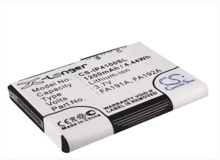 Аккумулятор Cameron Sino 1200 мАч для HP iPAQ h4100 h4135 h4150 h4155 343110 001 PDA карманный ПК|Цифровые
