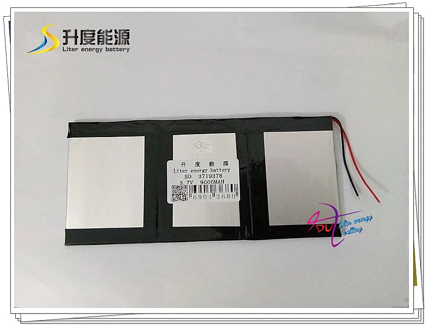 3719378 3 7 V 9000mAH 4080190 полимерный литий-ионный/литий-ионный аккумулятор для планшетных