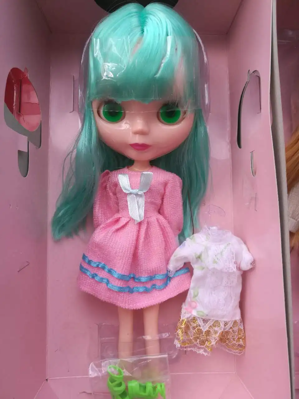 Кукла Blyth change для макияжа кукла ICY Обнаженная с 2 комплектами одежды + обуви