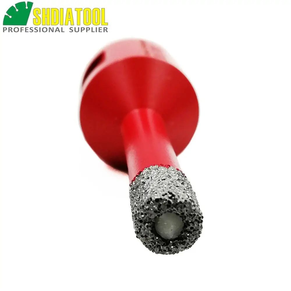 SHDIATOOL 3 шт./компл. 6 + 8 10 мм M14 ВАКУУМНОЙ ПАЙКИ Diamond бурения коронки сухой биты