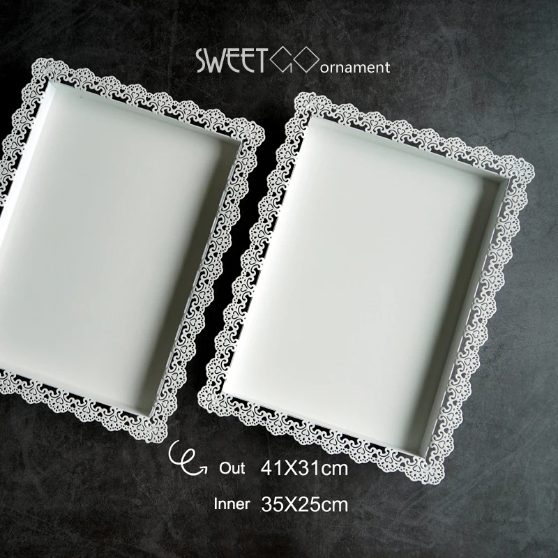SWEETGO 12 шт. подставка для свадебного торта комплект, состоящий из универсального Металл Свадебный Торт инструменты кекс украшения лоток для вечерние события сладкий стол поставки