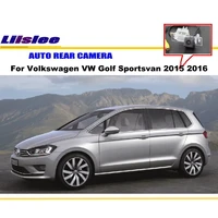auto vehicle reverse camera for volkswagen vw golf sportsvan 2015 2016 car rear license plate light oem hd ccd 13 night vision