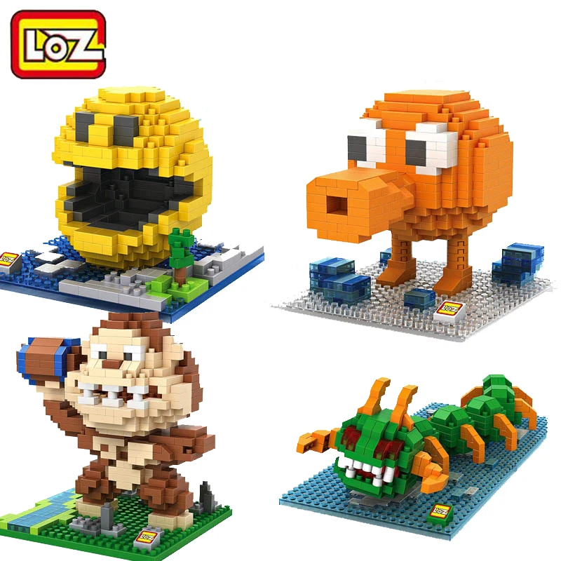Игрушечные строительные блоки LOZ фигурки для детей Обучающие модели