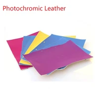 140cm2y photochromic leather bag shoes garment discolored pu material