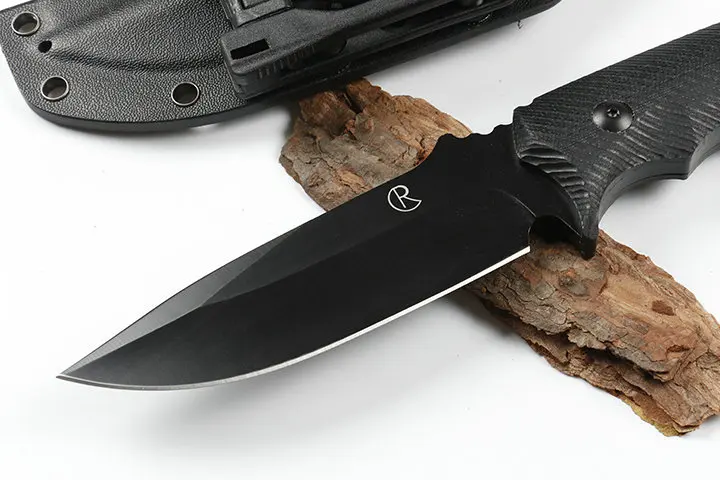 Mengoing Открытый нож для выживания полный Kell 5Cr13Mov стальное лезвие G10 Ручка Kydex оболочка охотничий нож с фиксированным лезвием