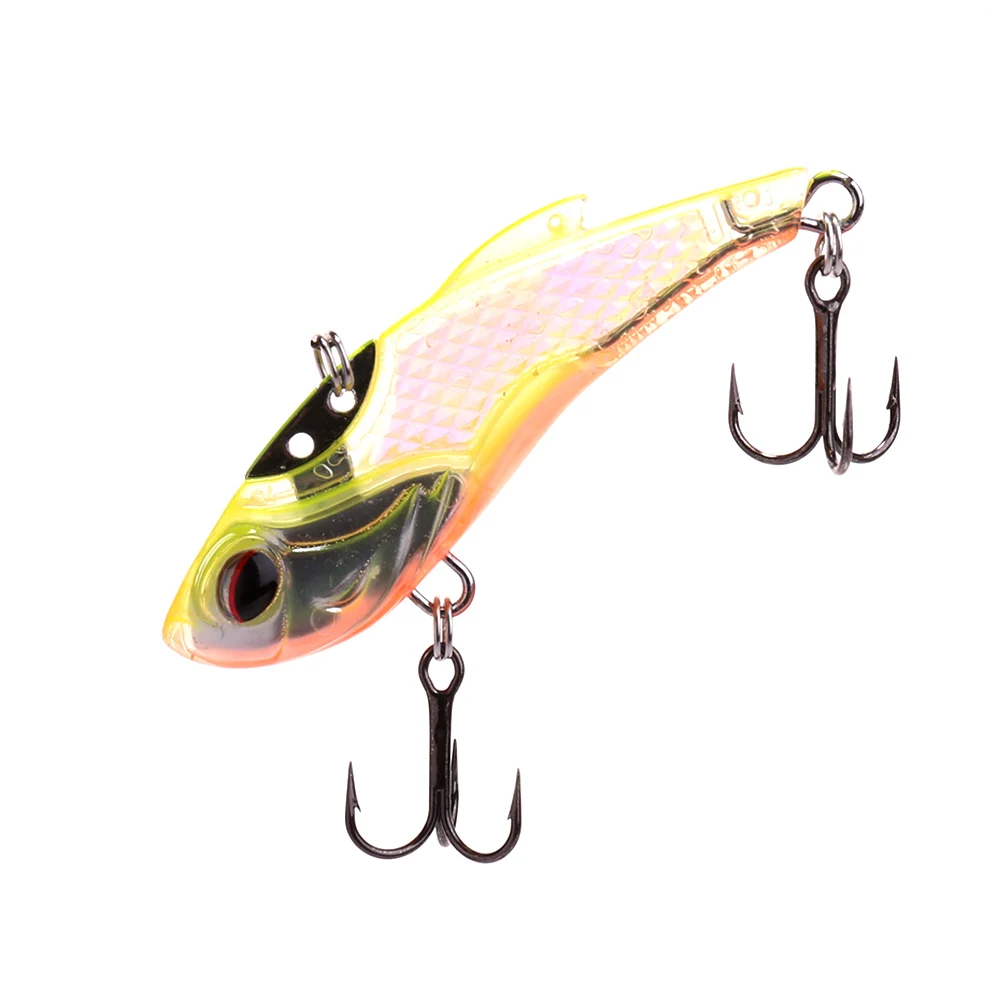 Kingdom Fishing Тонущая приманка Vib приманка воблеры 35 мм/50 мм искусственная плавающая приманка рыболовные снасти с крепкими крючками модель 3518 - Цвет: 35mm 3g c101