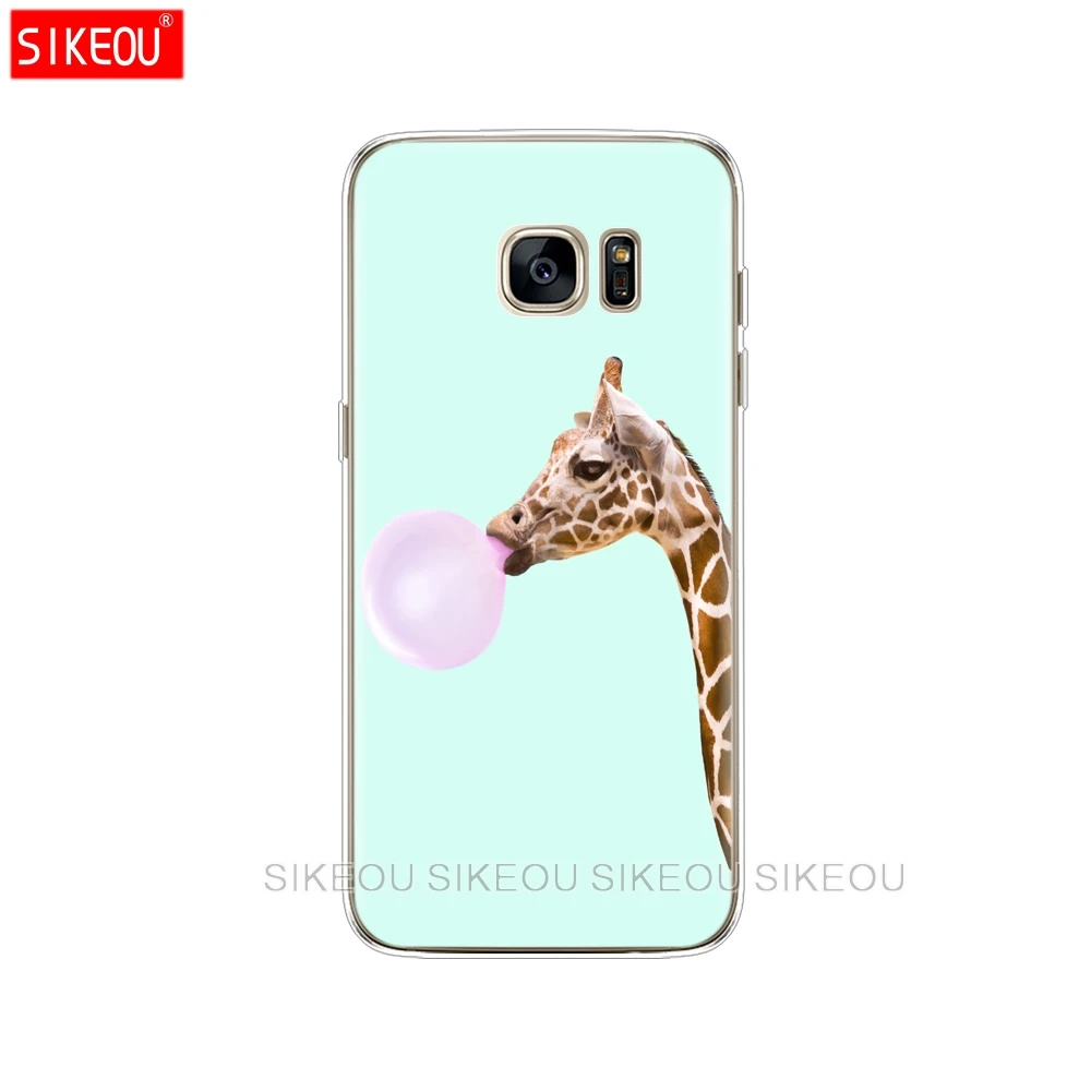 51549 SIKEOU Мягкий Силиконовый ТПУ чехол для samsung Galaxy S7 edge чехол для samsung S 7 edge 7 edge G935F SM-G935f - Цвет: 51549