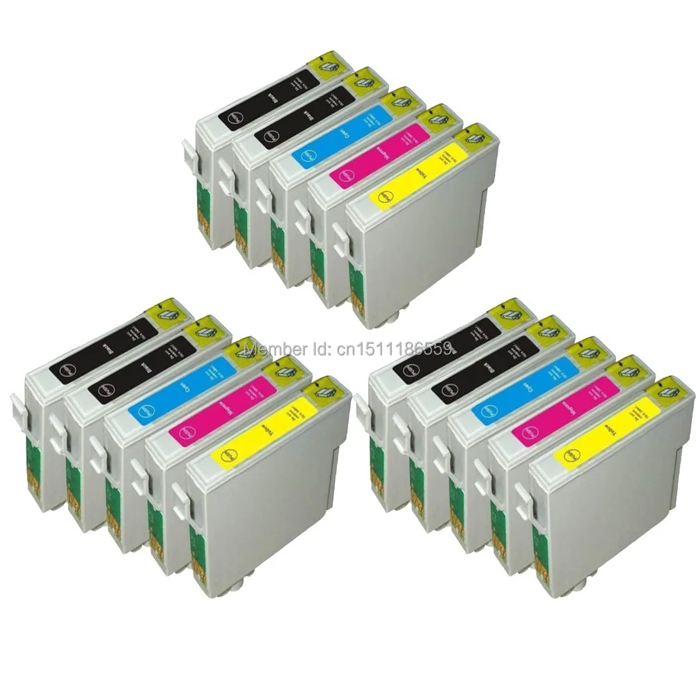 15x 711XL чернильный картридж для Stylus DX9400F DX7400 DX7450 DX8400 DX8450 / office B1100 B40W BX300F BX310FN BX600FW BX610FW