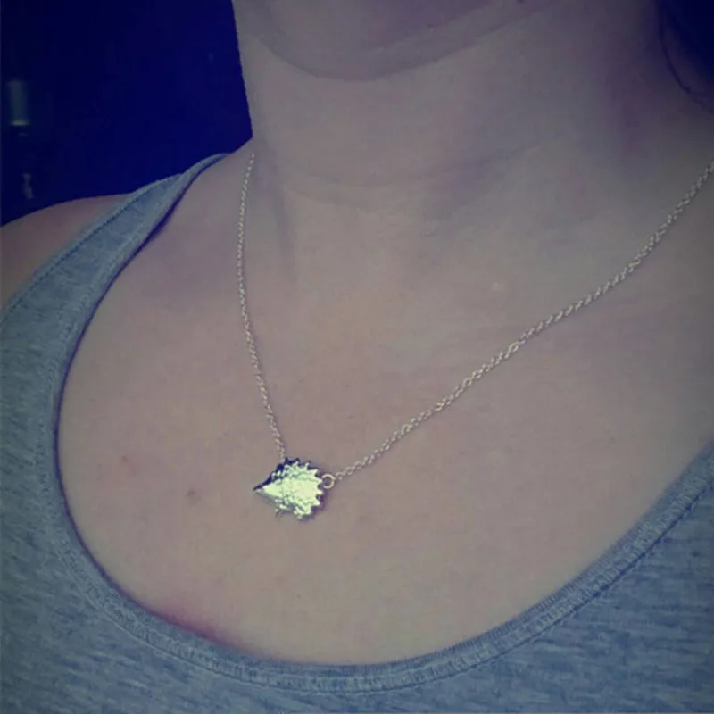 Новинка 2017 года милые животные Ежик ожерелья для Для женщин крошечные подвеска