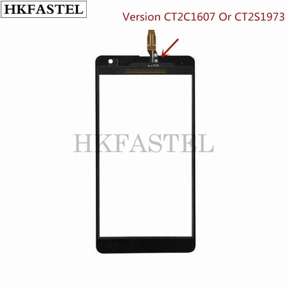 ЖК-дисплей HKFASTEL для Nokia Microsoft Lumia 535 сенсорный экран дигитайзер стекло внешняя