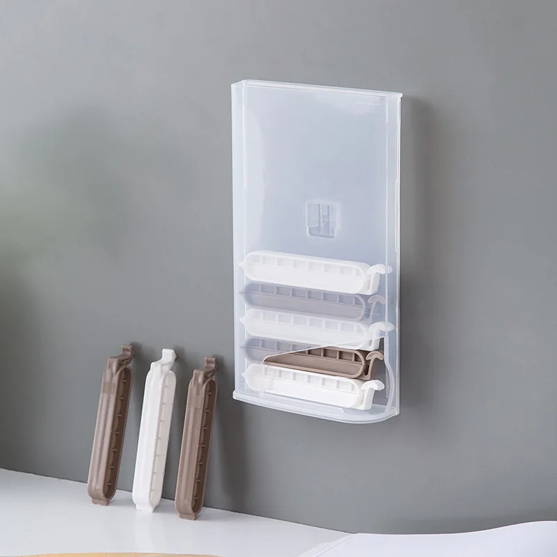 Kitchen gadgets food clip home organization and storage sealing clip bag caps kitchen things package resealer bag clips plastic