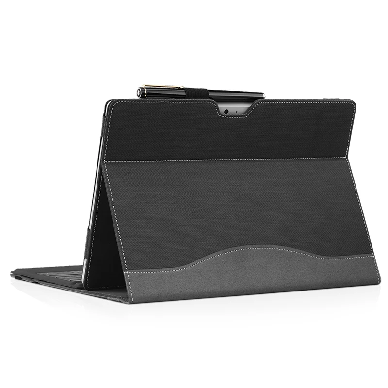 style5 no bag Кожаный чехол для планшета microsoft Surface Pro 4 5 6 Магнитная подставка-чехол защитный чехол для новой поверхности Pro и клавиатуры - Цвет: style5 no bag