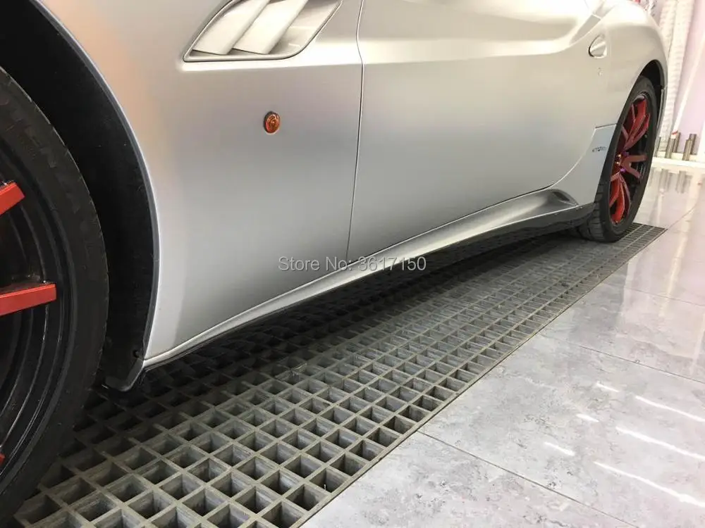 Передняя губа из углеродного волокна + Задняя Боковая юбка диффузор разработан