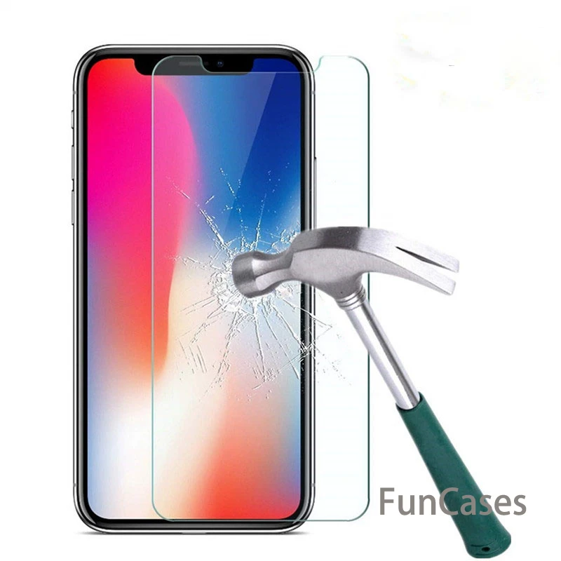 Закаленное стекло для iPhone XSMax X 9 H Защитная пленка экрана Защитное XS Max XR