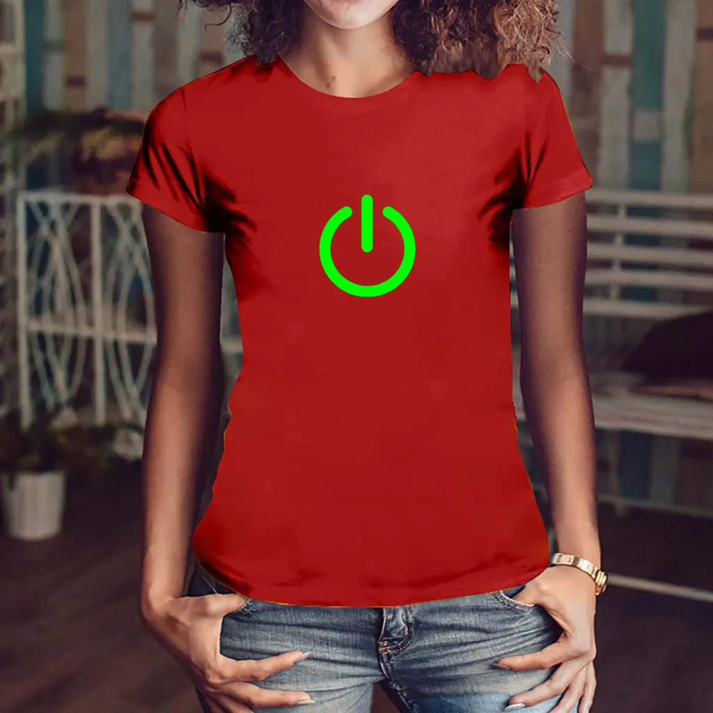 Футболка для женщин и девочек размера плюс футболка с принтом коротким рукавом