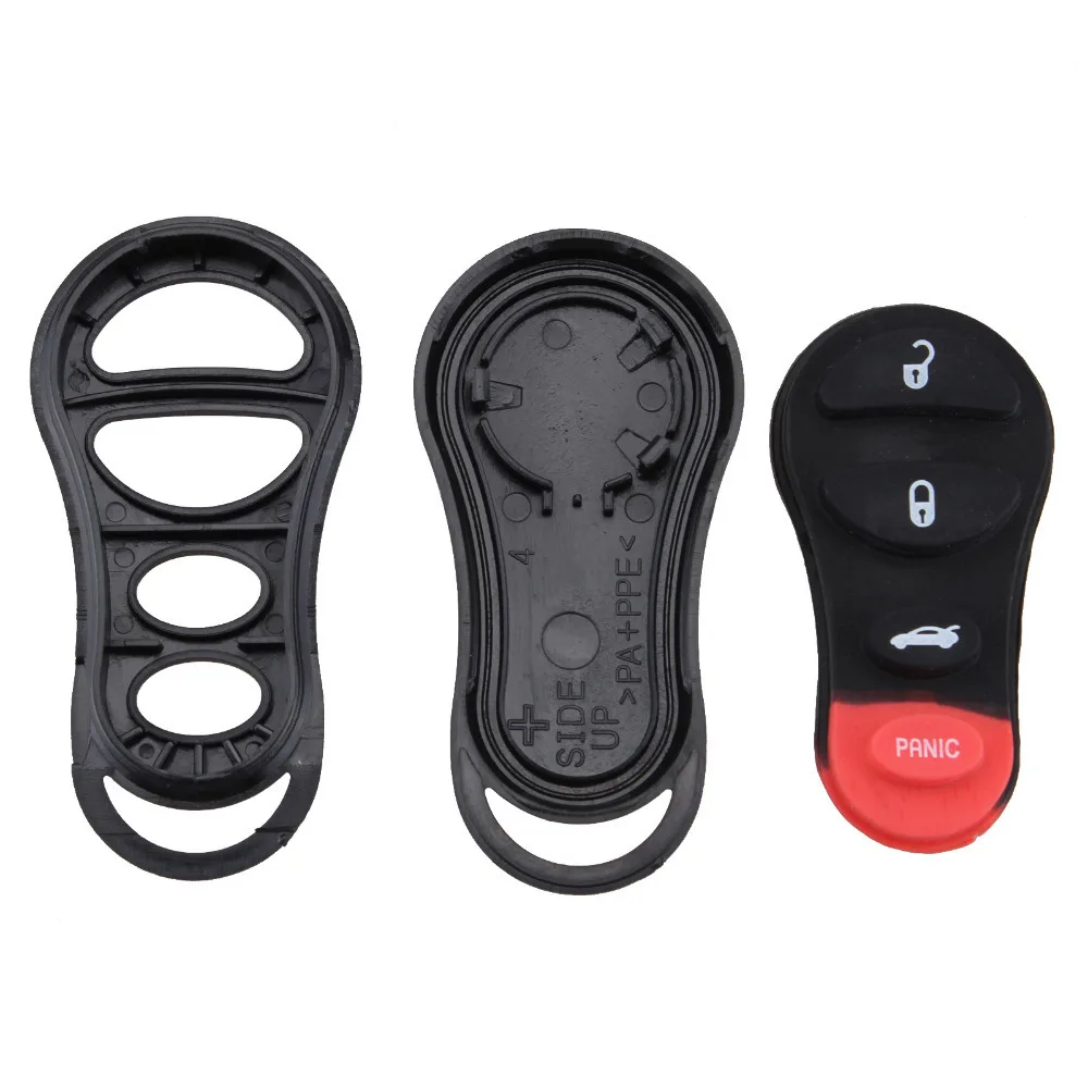 4 кнопки Автомобильный ключ замена корпуса дистанционного брелока чехол для Dodge