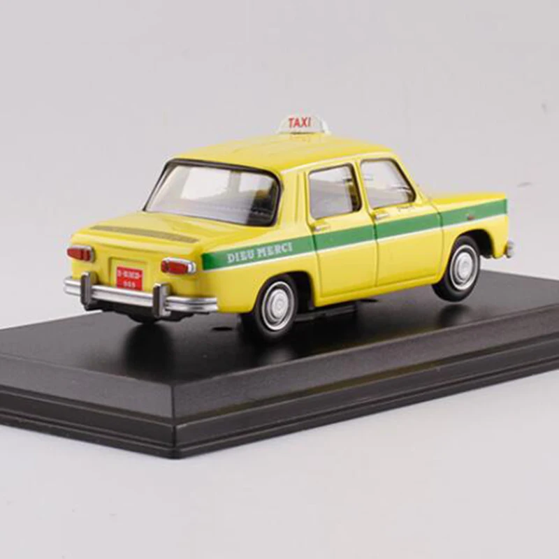 Классическая модель такси Renault 8 Bamako 12 6 автомобиля из металлического сплава 1970 см