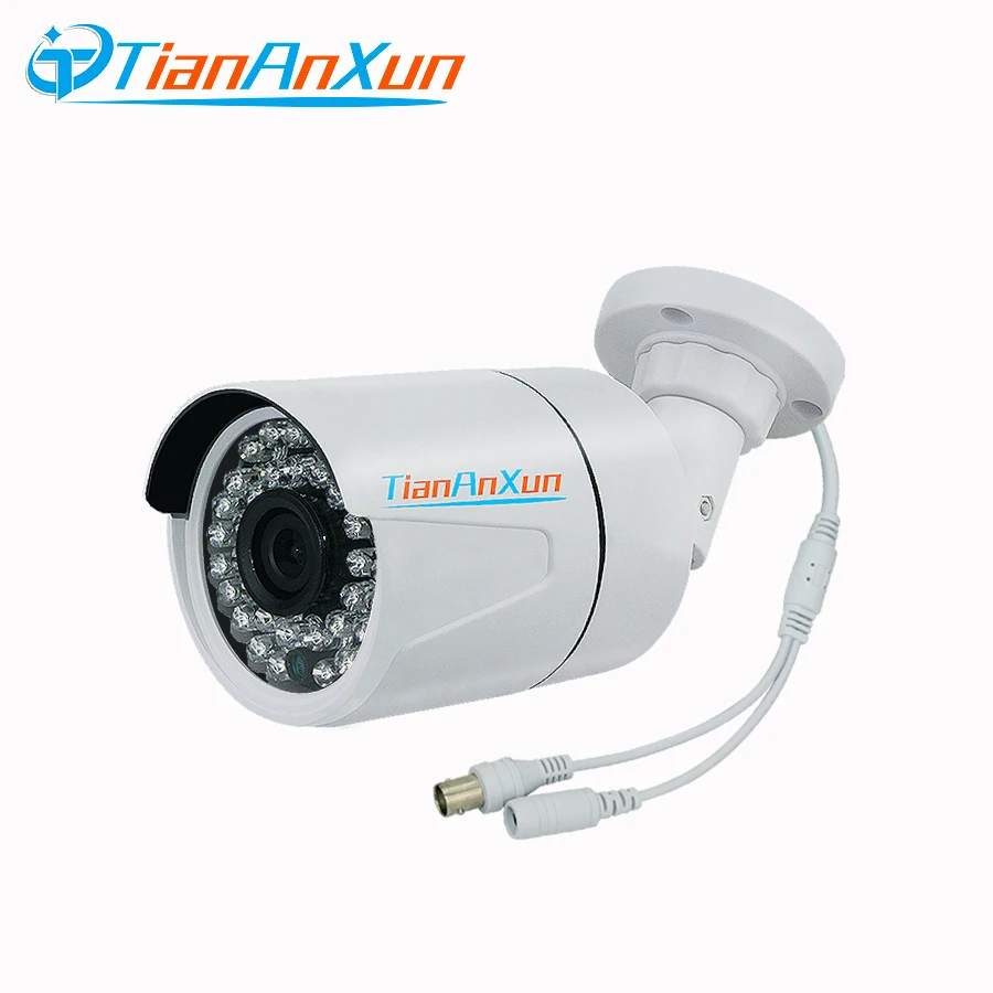 Аналоговая цилиндрическая камера видеонаблюдения Tiananxun Ahd 1080P 720P инфракрасное