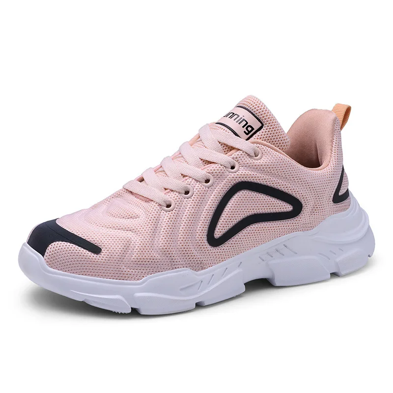 

2019 Spring Breathable Mesh Women Fashion Sneakers Sport Casual Shoes Woman Lace Up Low Top Tennis Sneaker Women Trainers XZ135