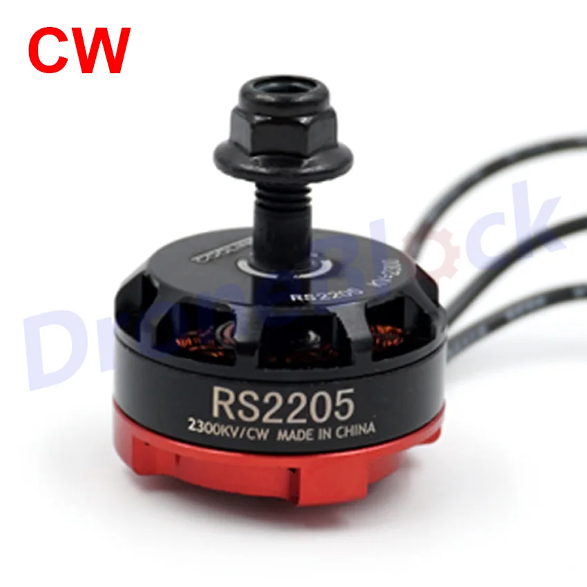 1PCS CW RS2205 2205 2300KV бесщеточный двигатель для FPV Racing Quad CW CCW 3-4S для мультикоптера QAV200 210 220 230 250 - Цвет: 1PCS CW