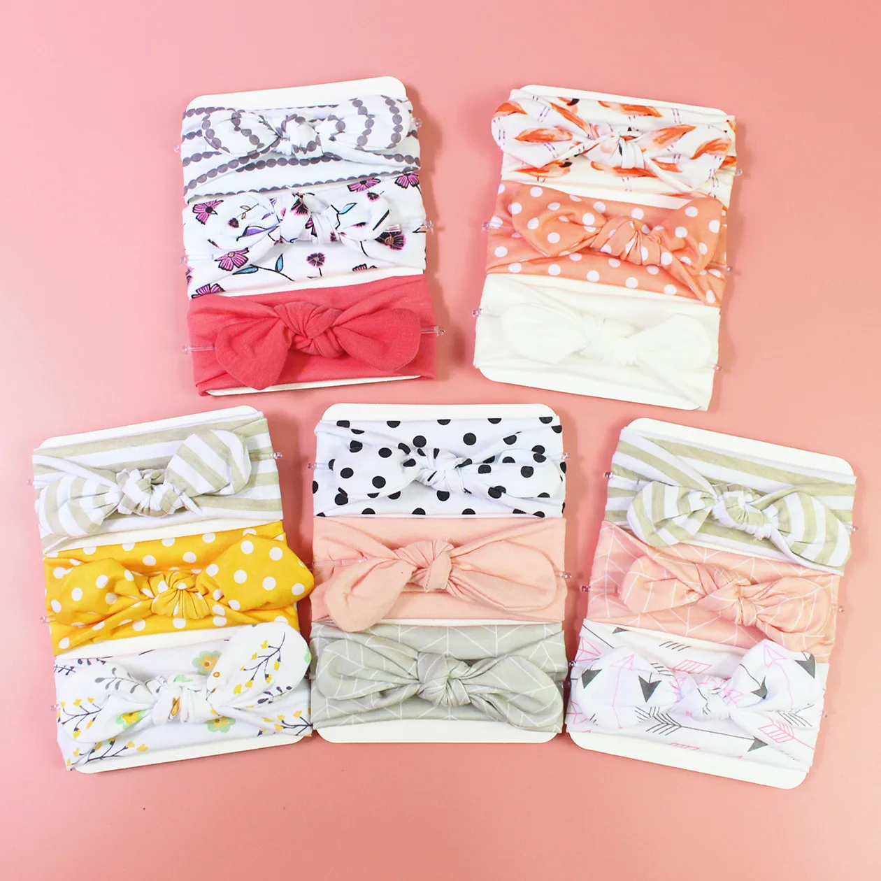 3 шт./комплект детские повязки на голову в горошек|Аксессуары| |