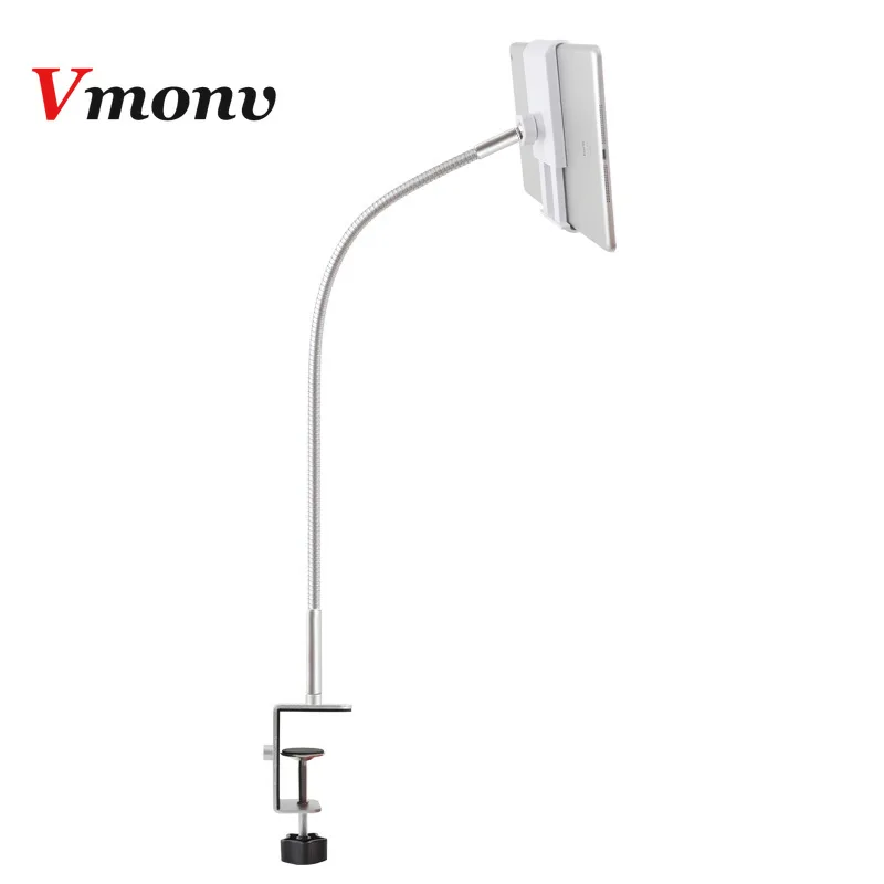 

100cm Long Arm Rotation Metal Tablet Phone Stand for ipad air mini 1 2 3 4-10.6 inch Lazy Bed Table Bracket Holder for iPhone