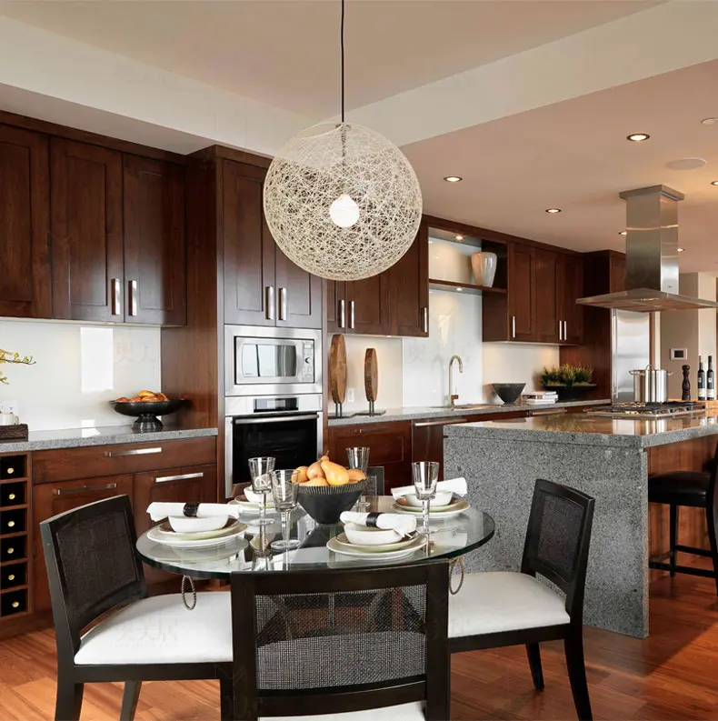 Современный Креативный индивидуальный красочный ротанговый шар E27 подвесные