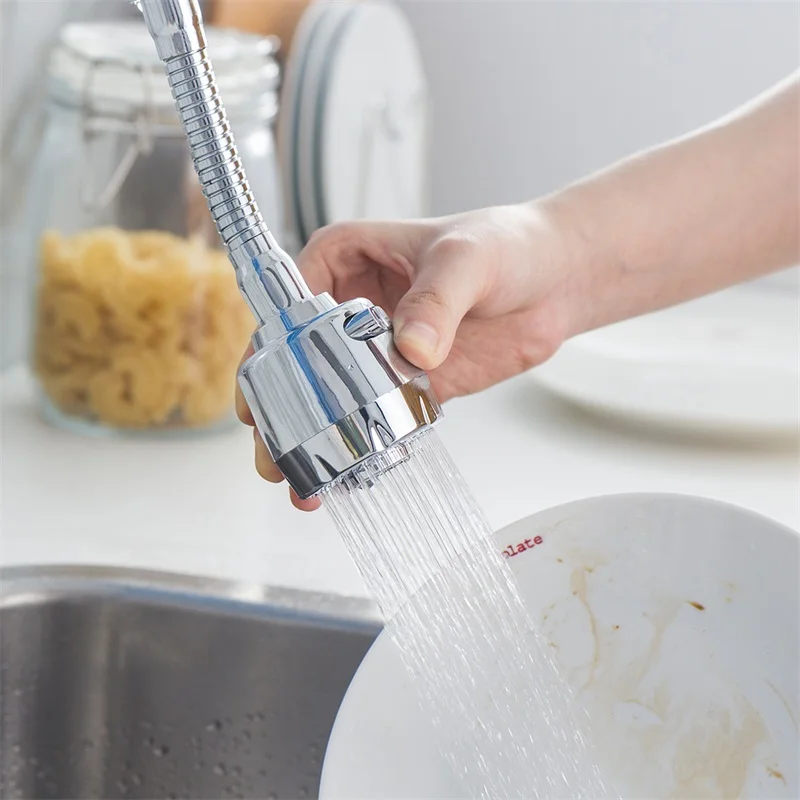 Удлинитель для крана из нержавеющей стали 360 гибкий распылитель водопроводного