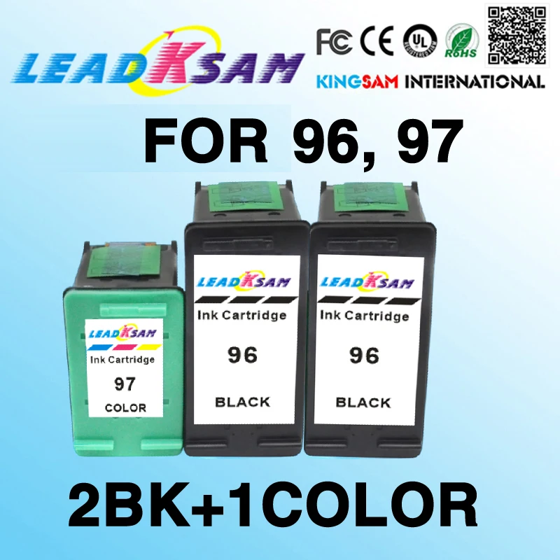 3x чернильные картриджи совместимые с hp96 97 96 PhotoSmart 8750 8750gp 8750xi 8753 8758 Deskjet 5940 5940xi 8050 460