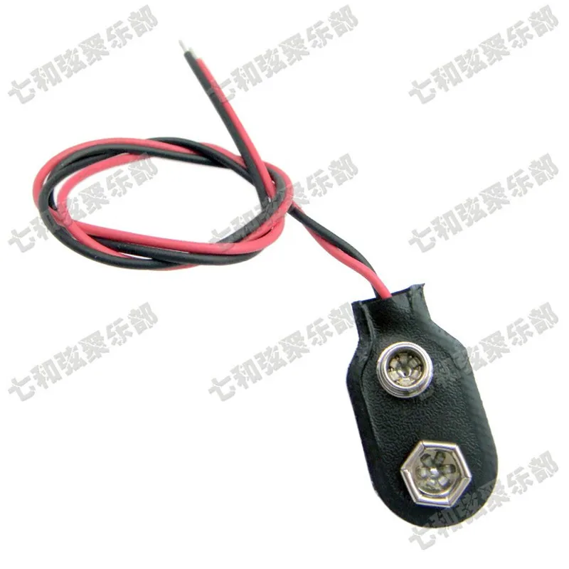 10 компл./лот 9 В держатель для батарейного отсека крышка с зажимом батареи пряжка