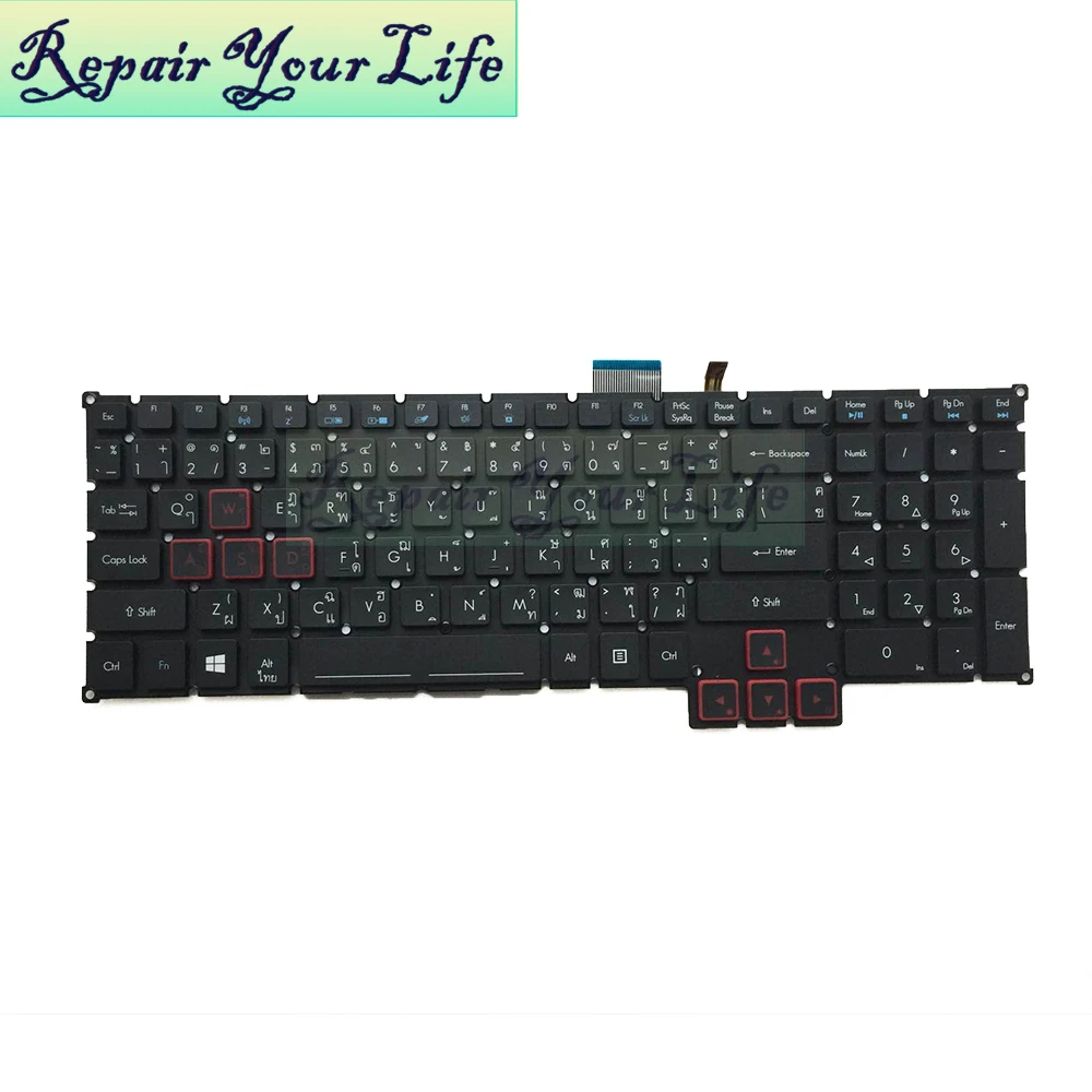 Ремонт вы жизнь Клавиатура ноутбука для ACER Predator 17 15 G9 591/591R 592/593 791/792 TI US макет с