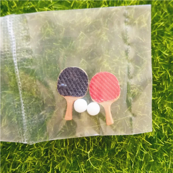 

Детская Подарочная игрушка G05-X5007, мини-мебель для кукольного домика 1:12, Миниатюрный стол для тенниса с набором мячей