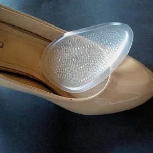 Силиконовые стельки для ног, хорошо продаваемые стельки для обуви, уменьшают трение и боль, женские полуподушечки, противоскользящие массажные подушечки для ухода за ногами