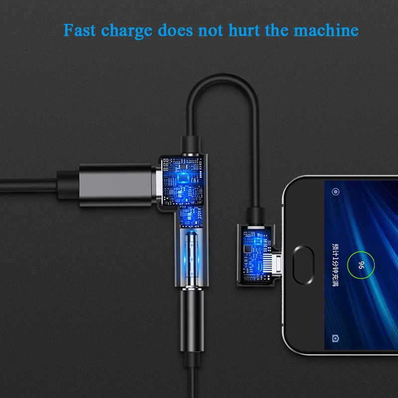 Usb type c до 3,55 мм разъем аудио сплиттер для наушников кабель для наушников aux 3,5 адаптер зарядное устройство usb-c для xiaomi mi 8 для huawei nova3
