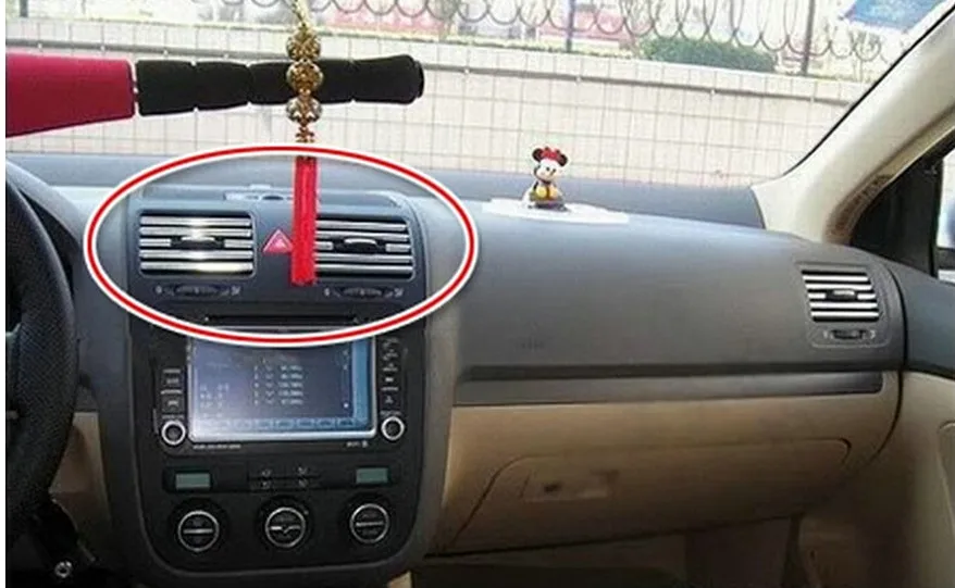 U-образная Автомобильная вентиляционная решетка обода для honda terracan opel mokka mazda 6 2006
