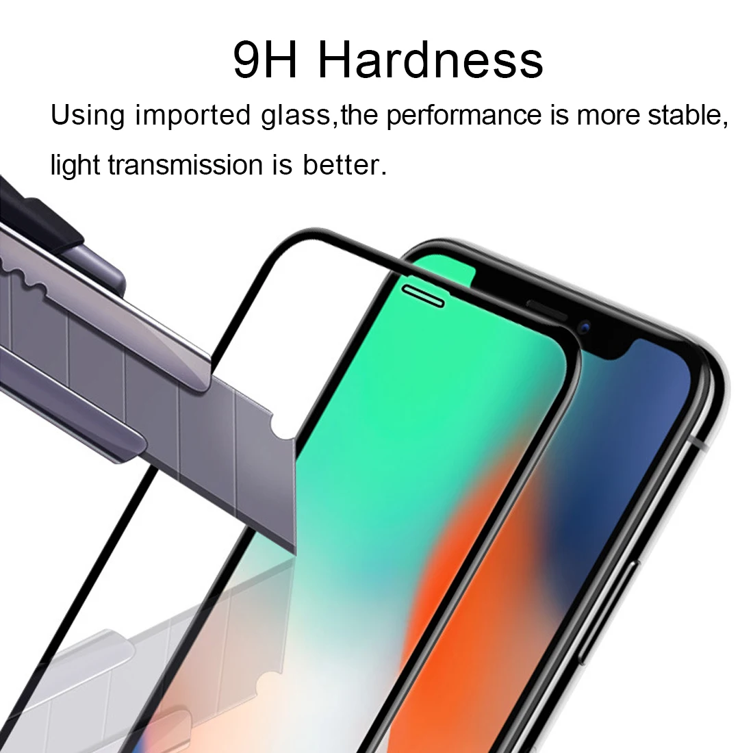 Для iPhone XR XS Max Новое высококачественное 2.5D изогнутое закаленное стекло для 5 5S SE 6 6s