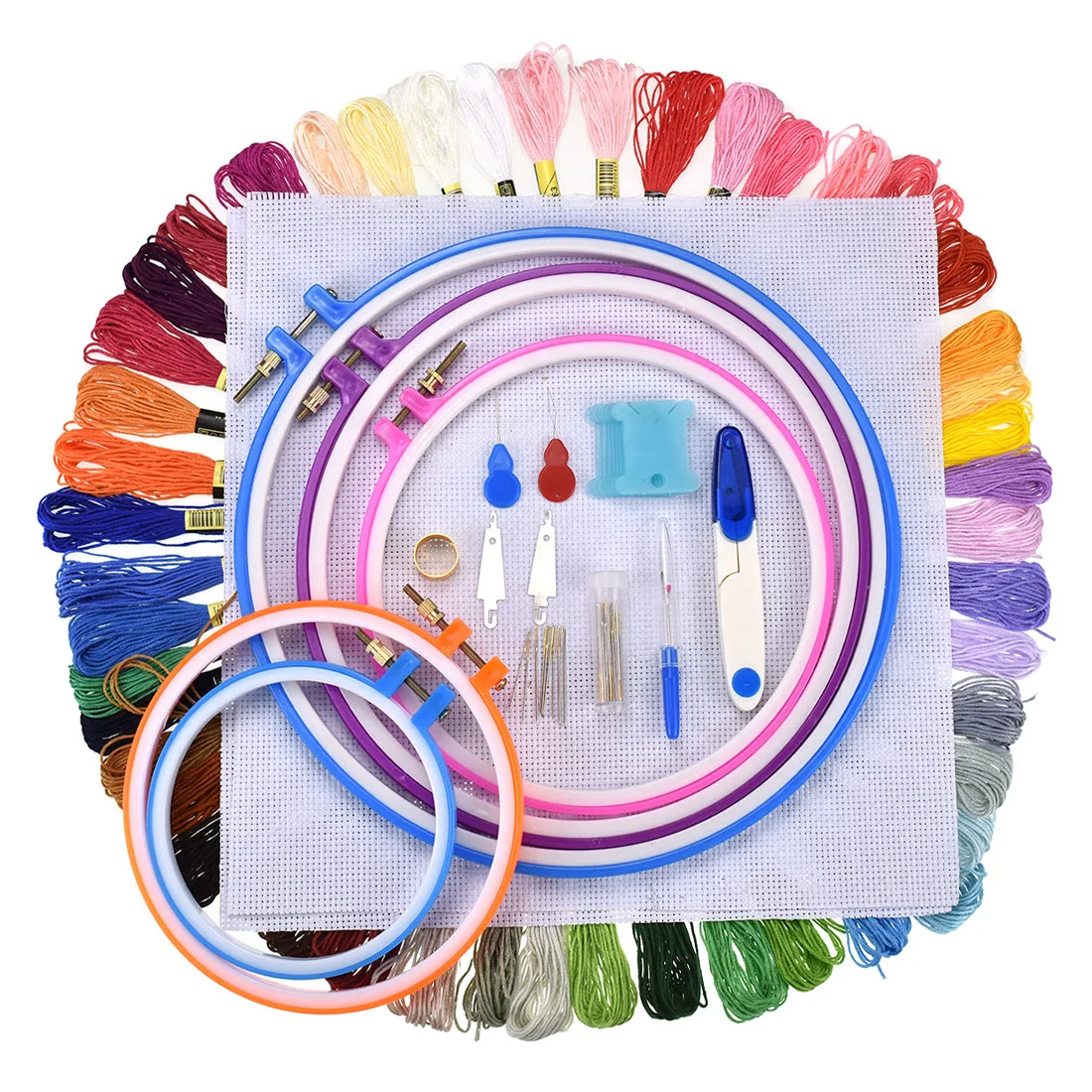 Набор игл для вышивания шпилек украшения дома нитей набор вязания женщин и мам