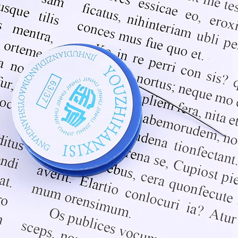 0 6 мм Оловянно-свинцовый припой с канифольным ядром паяльная проволока 1 9 м