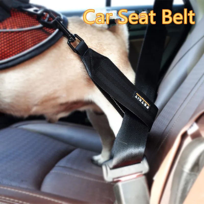 FML спортивный светоотражающий мягкий сетчатый поводок для собак автомобильный