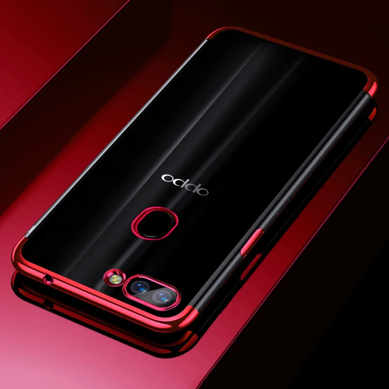 OPPO F7 Case Ultra thin Soft TPU Back Cover for F 7 Phone cases Coque oppo r15 cover pro dream version | Мобильные телефоны и