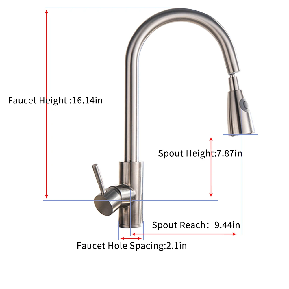 Выдвижной кухонный кран для ванной комнаты раковины выдвижной опрыскиватель