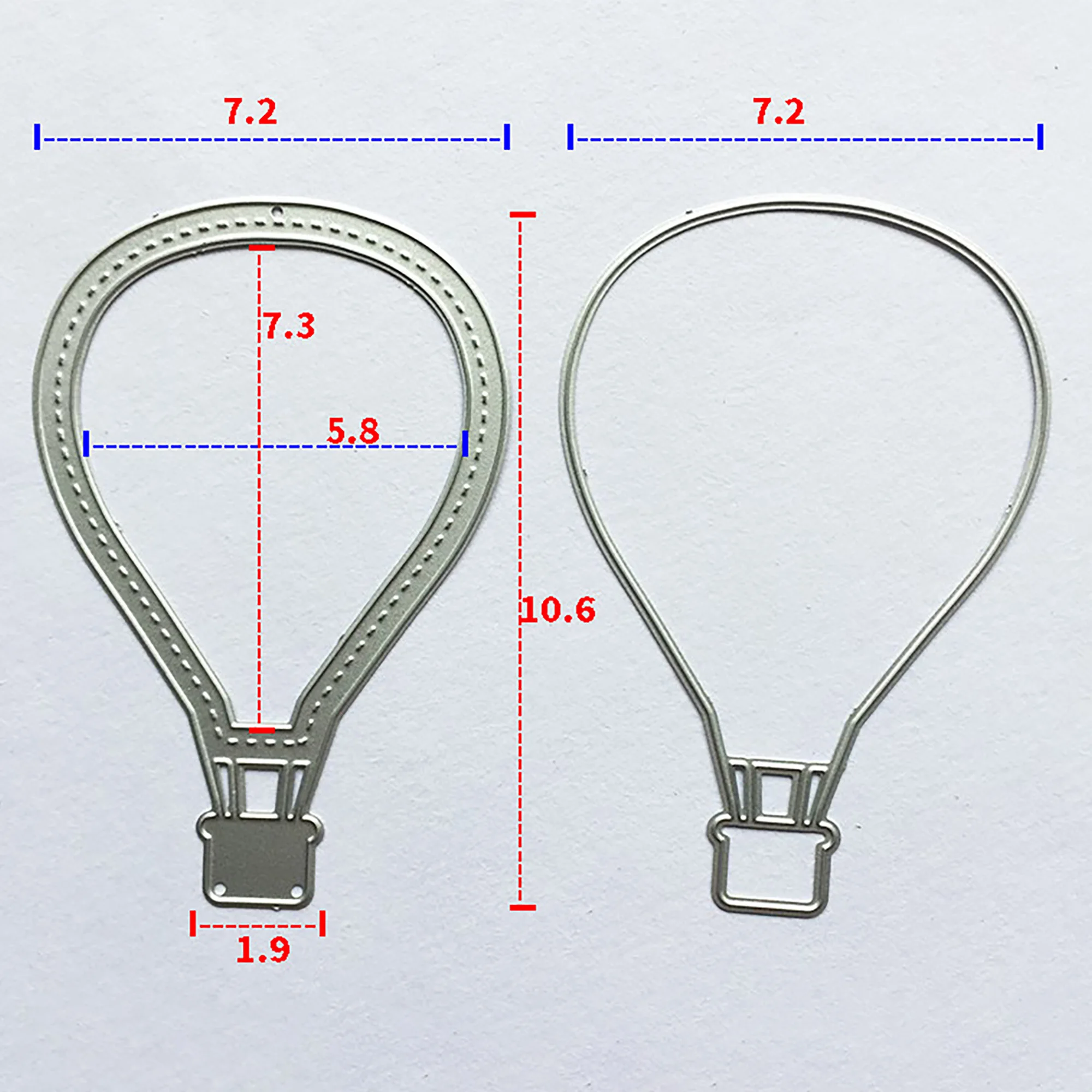 Металлические Вырубные штампы с воздушным шаром для самостоятельного