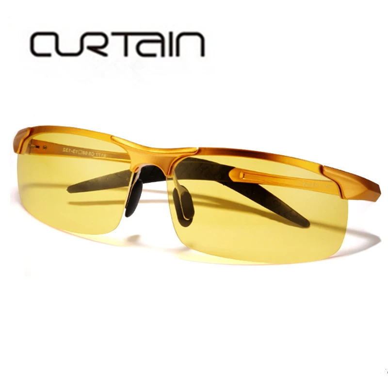 Алюминиевые магниевые поляризованные очки ночного видения вождения для спорта