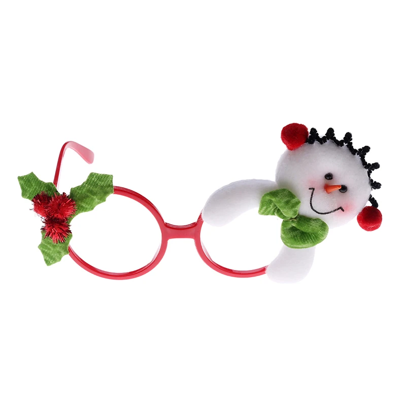 M.J.D. Christmas Decorations For Home Decor New Year Glasses Gifts Children Santa Claus Reindeer Rabit Ornaments | Дом и сад